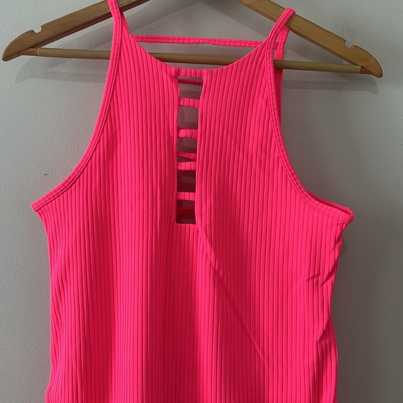 Victoria Sport Strappy Ribbed Dress - Picture 7 of 12